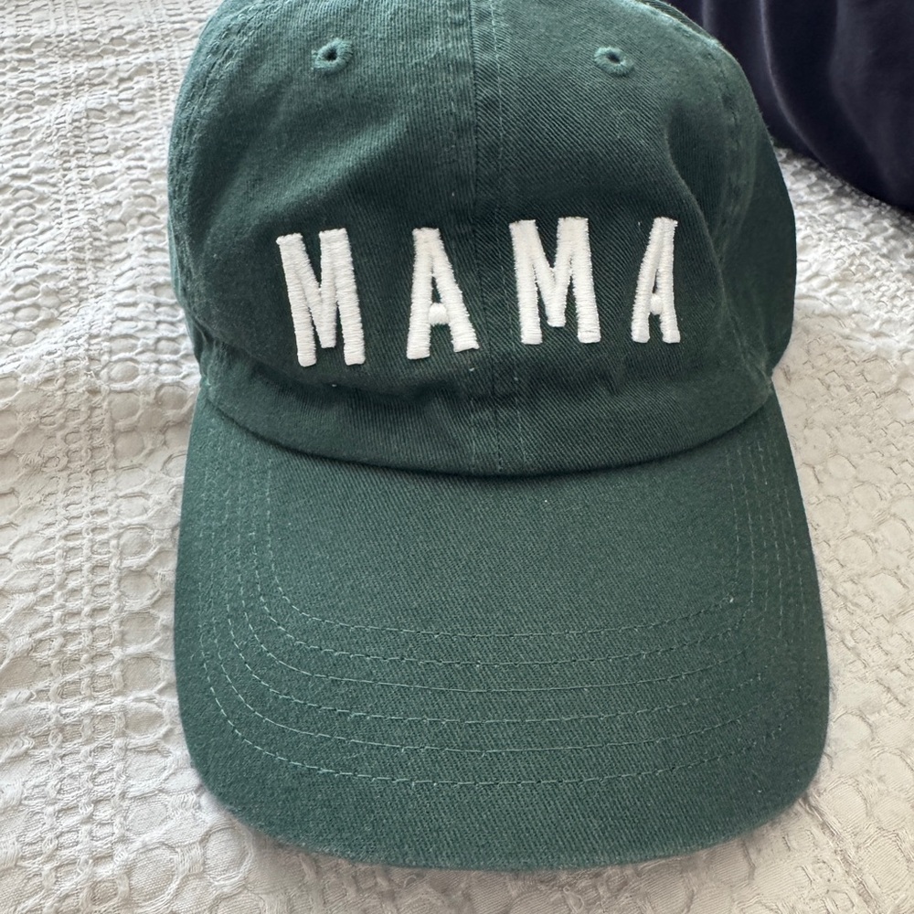 Green 'MAMA' Baseball Cap
